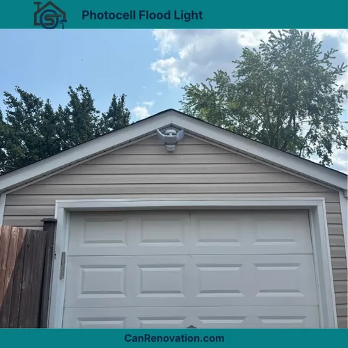 Photocell & Motion Sensor Flood Light Installation – Etobicoke